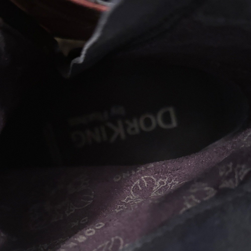 Women's DORKING  Burgundy, soft leather Ankle Boots - Picture 3 of 5